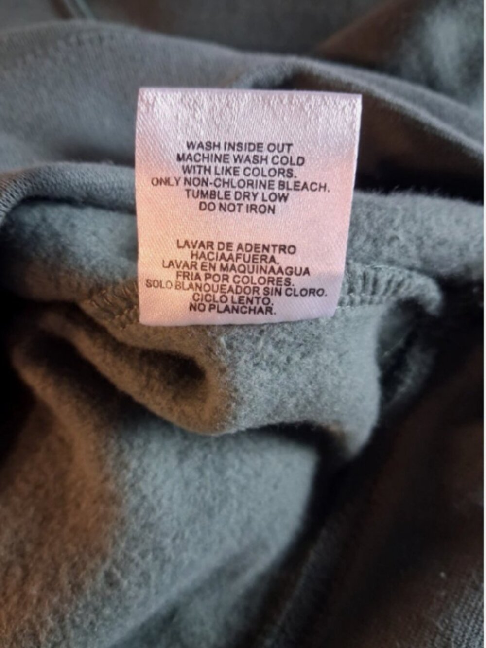 Monopoly mens Graphic Hoodie size Large Mint long sleeve Kangaroo pockets - Picture 9 of 9